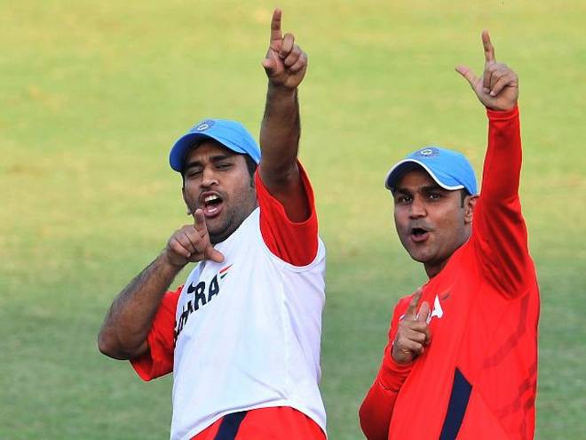 When Sehwag started opening the innings with Dhoni, then the miracle happened