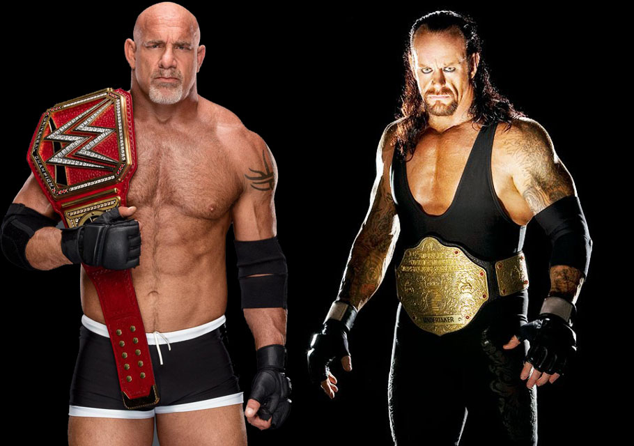 Why have not the Undertaker and Goldberg ever been in any of these years