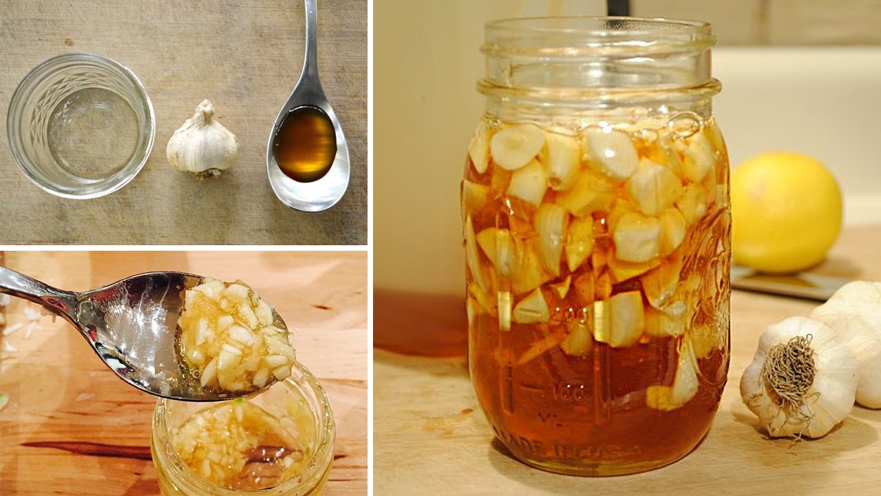 garlic with honey use in cold day
