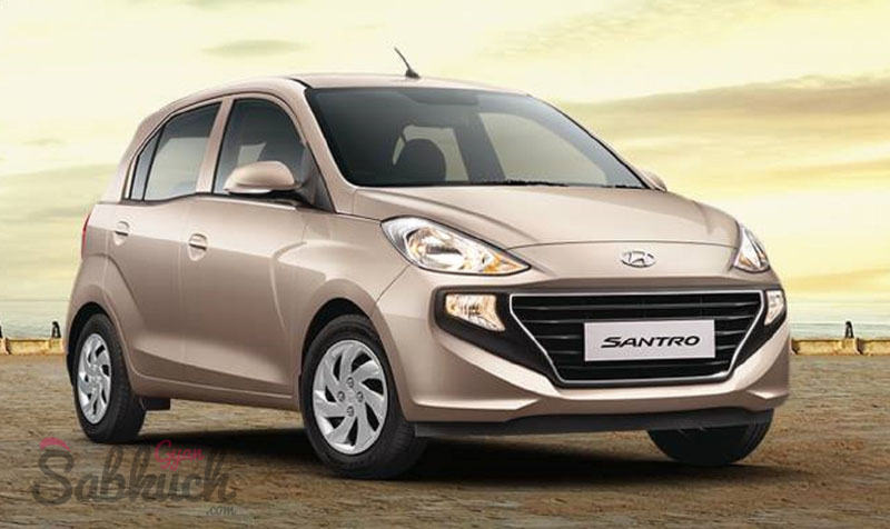 Hyundai's santro new car top 10 cars included in the list