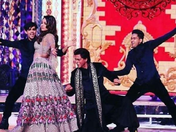 Shah Rukh Khan Gauri Khan Dance
