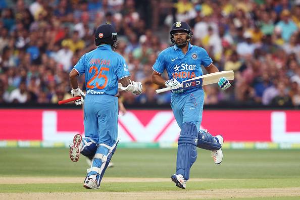 NZvIND Team India's Rohit and Dhawan both teamed up with 6 big world records