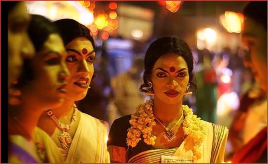 This temple of Kerala is performed by men in the strange tradition of becoming a woman