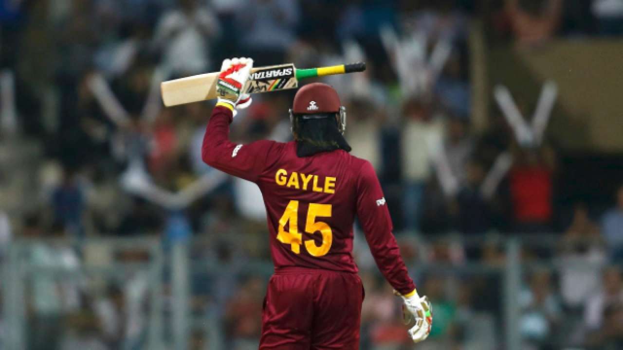 WIVSENG Chris Gayle created a new world record broken Pakistani cricketer Afridi's record (4)