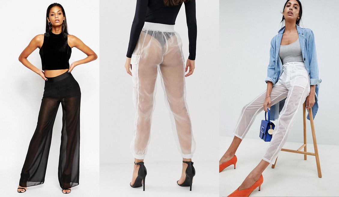 Bizarre fashion alert. Will you pay Rs 4000 for these totally transparent pants