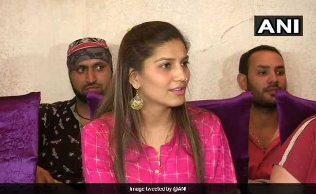 Dancer and singer Sapna Chaudhary did a big disclosure about Congress party (3)