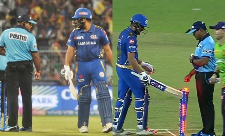 IPL 2019: Rohit gets injured on wicket, fined match fee