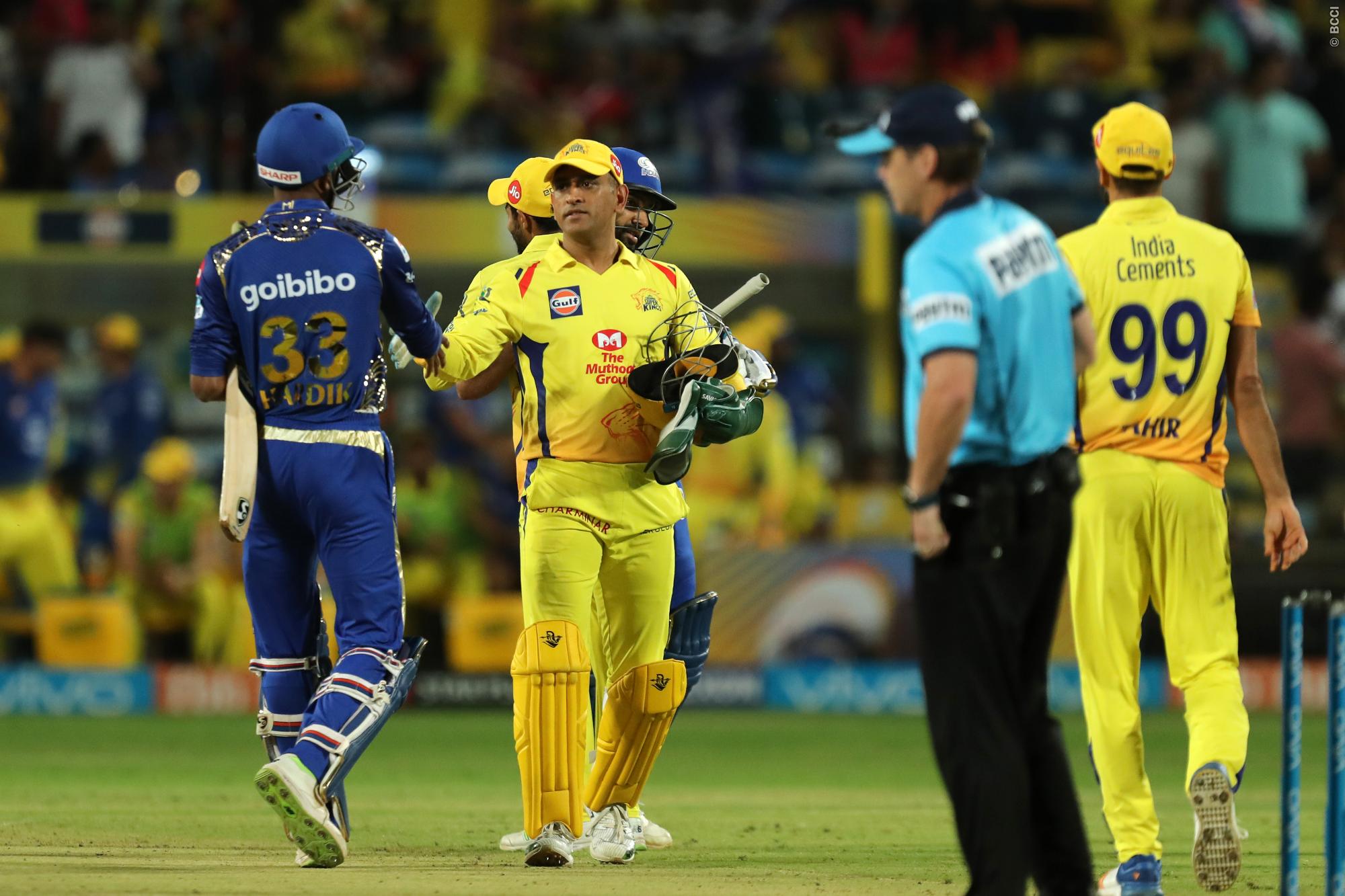 CSKVSMI IPL 2019 Dhoni told who was responsible for the loss of Chennai Super Kings