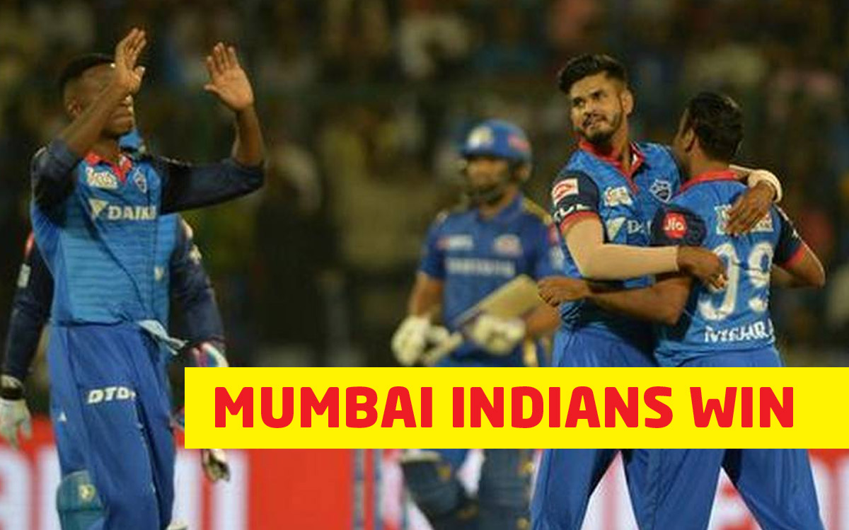Mumbai Indians beat Delhi Capitals by a huge margin of 40 runs in Feroz Shah Kotla, Man of the match