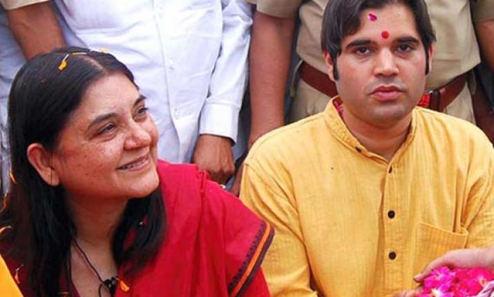 Maneka Gandhi's son is not made a minister, then the answer