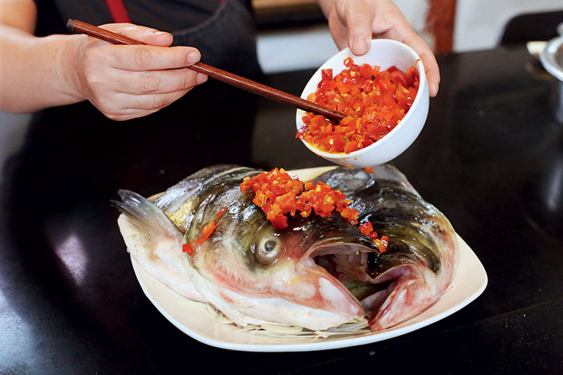 The benefits of the fish head are the amazing benefits सिर