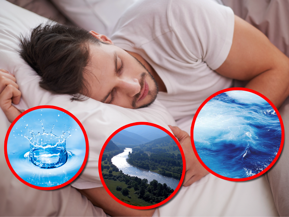 Seeing the water in the dream while sleeping means that ... you must also know