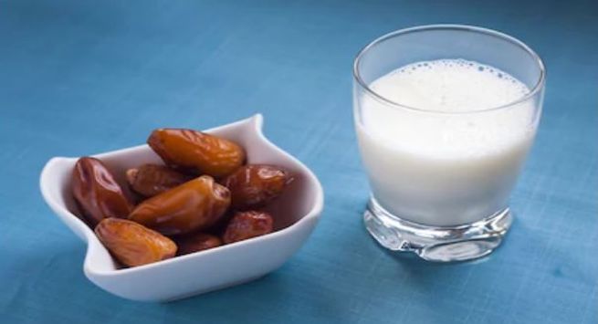 date and milk benefits for Health in Hindi