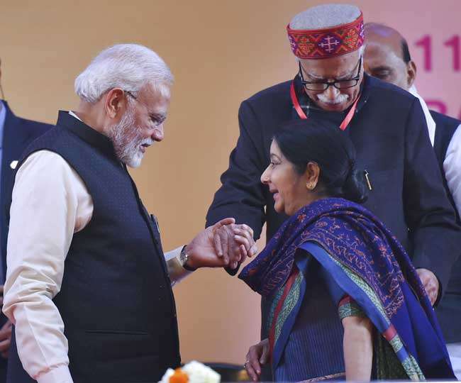 BJP's biggest loss ever; Sushma left the world as soon as 370 left, salute him
