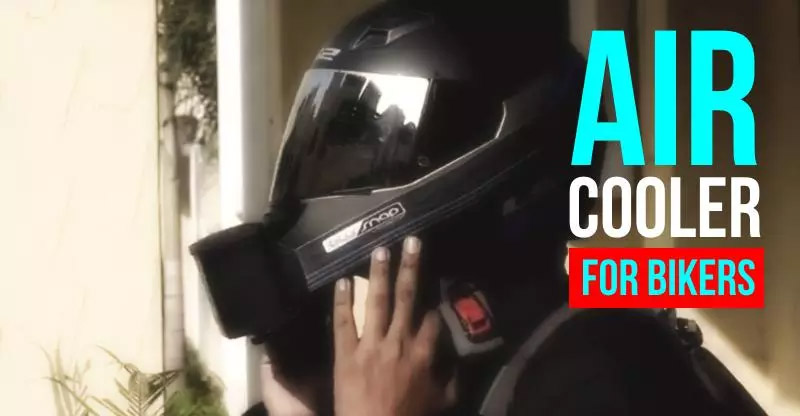 This helmet will give you relief from the cold in the heat ... this AC helmet price is also going on in your budget