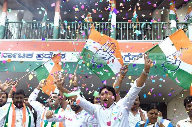 Haryana's count is heavy before counting! Congress has a happy atmosphere