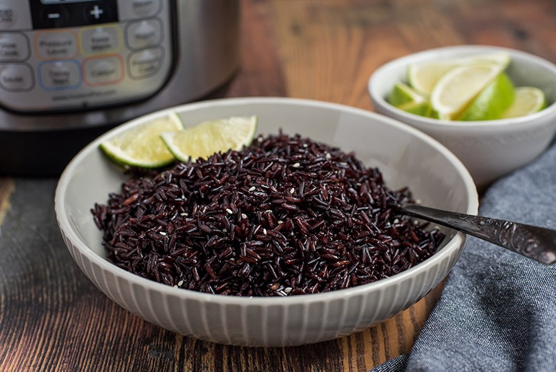 Have you ever eaten black rice? These problems end these problems काला