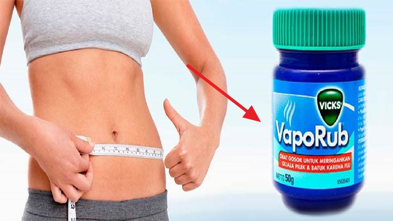This remedy of Vicks will melt the belly fat like butter in just 5 days