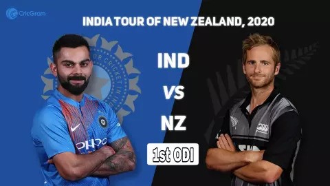 India vs Newzealand 1st ODI