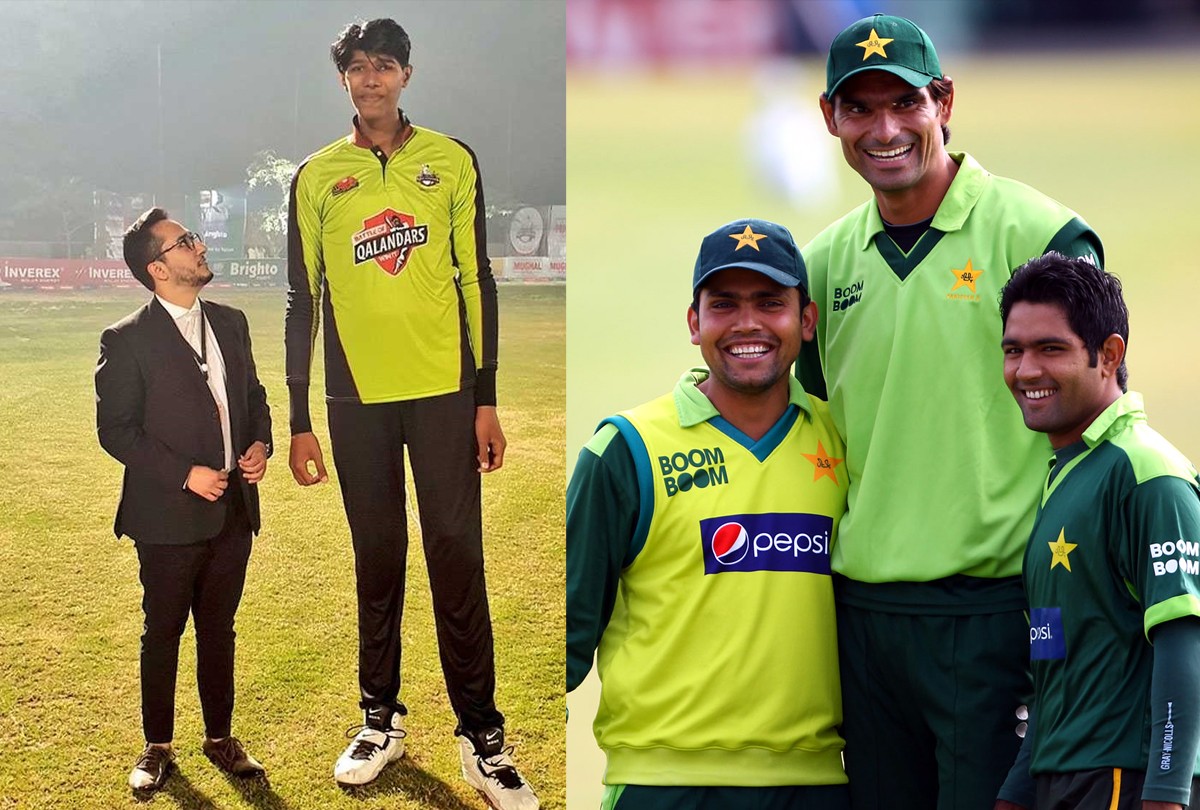 Pakistan's new player is taller than Mohammad Irfan length is 7 feet 4 inches मोहम्मद