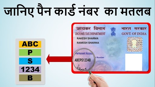 what is the meaning of the pan card number , पैन कार्ड