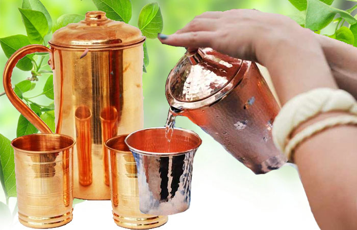 Consumption of these items kept in copper vessel can be dangerous तांबे