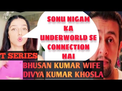 Is Sonu Nigam really connected to the underworld? Divya Khosla Kumar busted सोनू निगम