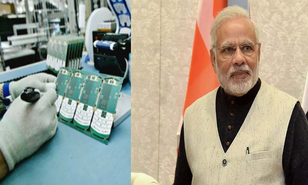 The central government has announced three new schemes to improve the electronics sector