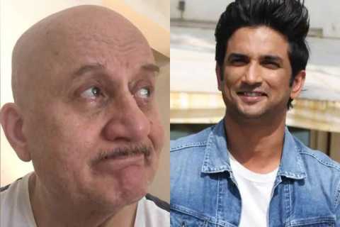 After watching 'Dil Bechara', tears started flowing from Anupam Kher's eyes, made this soulful tweet