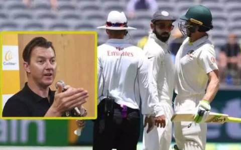 What does Brett Lee say about the Test against India in Australia