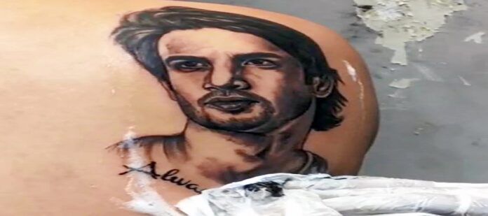 Fan got Sushant tattoo on his back to get Sushant justice