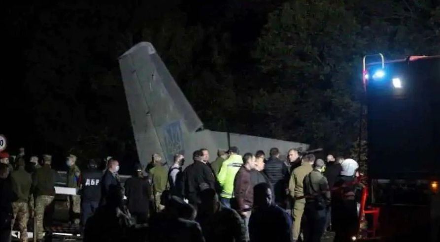A major plane crash killed 22 people in Ukraine