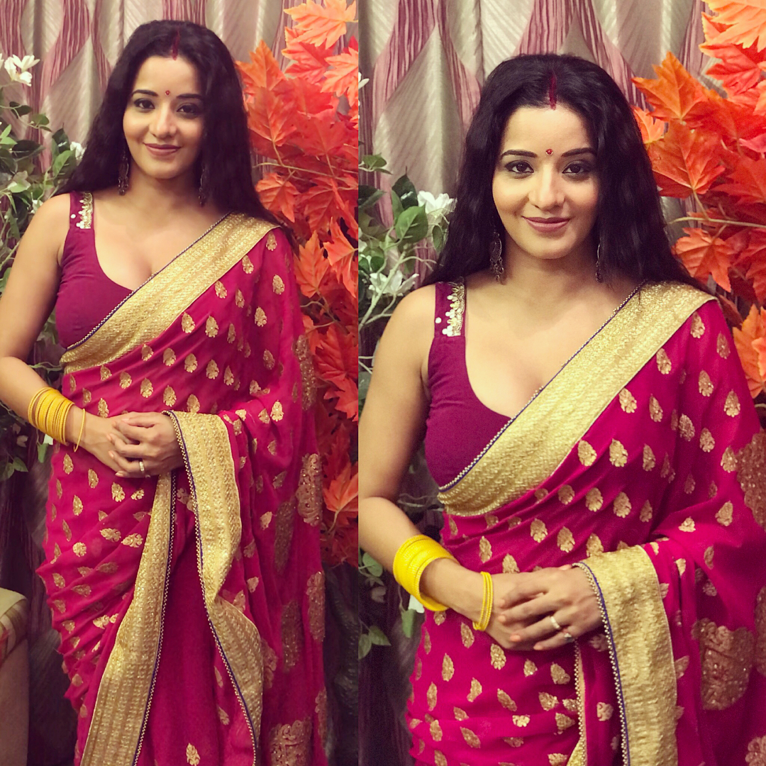 This actress looks so beautiful in a saree and you will be happy to see her
