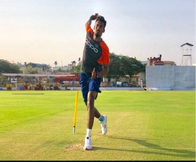 Ind vs Aus Indian fast bowler injured during practice, returned to the ongoing tour in India