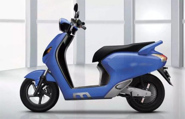 The electric scooter will run 'without charge', the battery will change in just 5 minutes