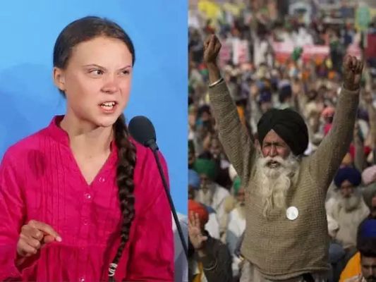 A toolkit shared by Greta Thunberg showed that Khalistanis were behind the farmers' movement.