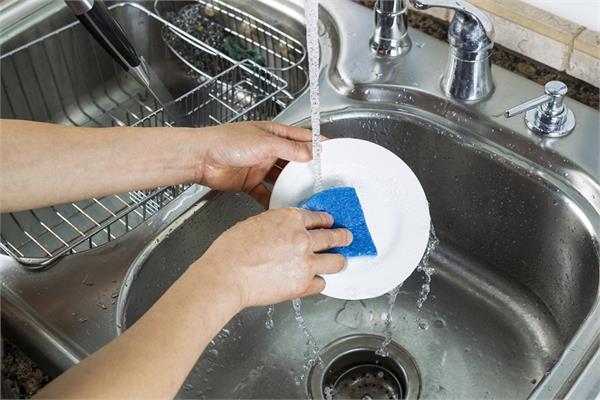 Dish sponges that wash dishes become the cause of illness