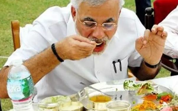 PM Modi spends so much money on food in 1 day and will take a finger under the teeth.