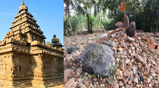 This is the only temple in India where stones are placed in place of Prasad.