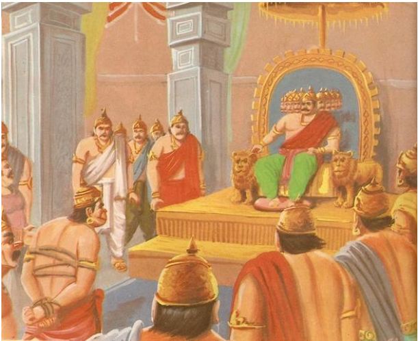 Five questions asked by Ravana to Hanuman