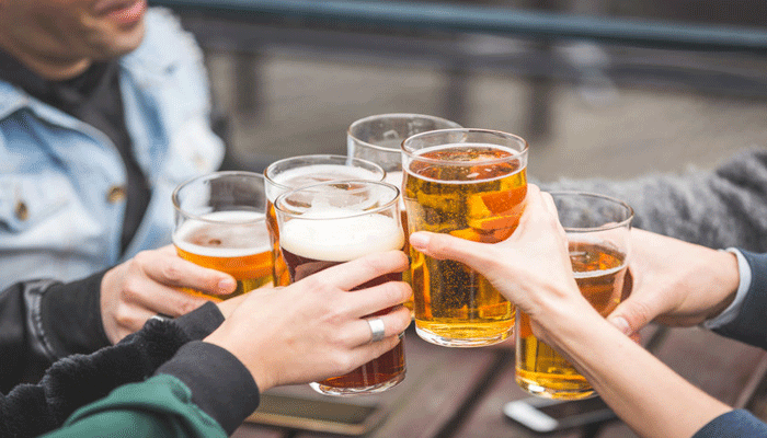 Drinking alcohol increases your brain power