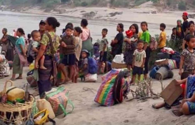 6,000 refugees have infiltrated into India amid worsening situation in Myanmar