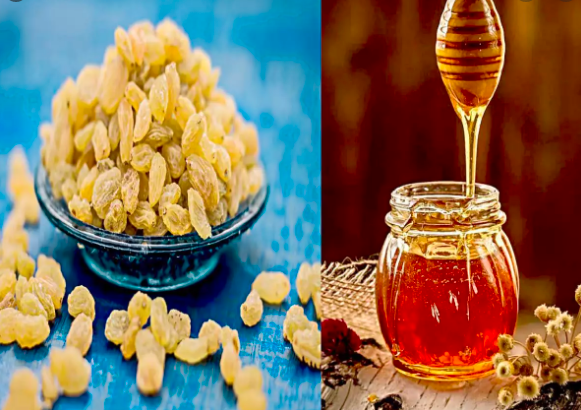 Such amazing benefits of soaking raisins in honey, you will never hear