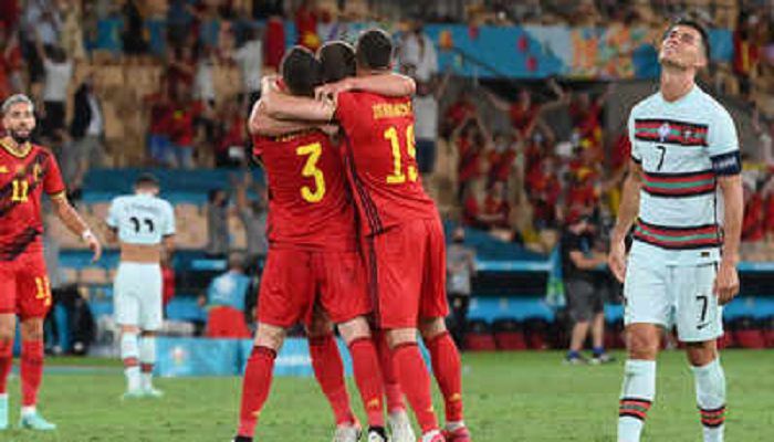 EURO CUP Belgium's big turnaround, defeating champions Portugal 1-0