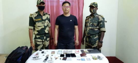 Indian security agency caught a Chinese spy from Bangladesh border