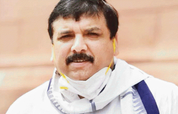 Ram Mandir land purchase scam accused MP Sanjay Singh's house attacked