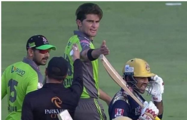 Shahid Afridi's son-in-law and Sarfaraz Ahmed clashed on the field