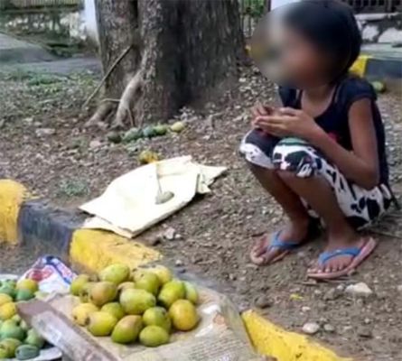 This girl studying in 5th class will be surprised to know the reason for selling 12 mangoes for Rs 1.2 lakh