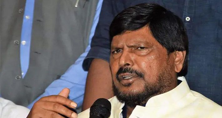 Union Minister Ramdas Athawale called Congress weaker than NCP and Shiv Sena
