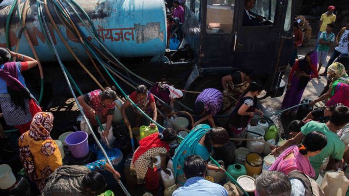 Delhi is facing water crisis due to no more water being released from Haryana into Yamuna